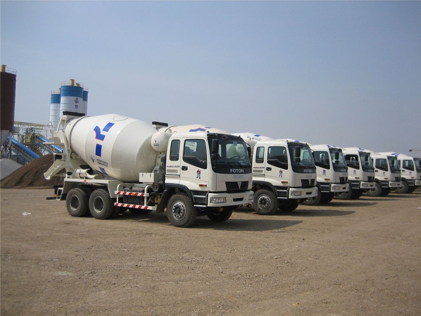 福田單橋攪拌車(chē)展示圖2