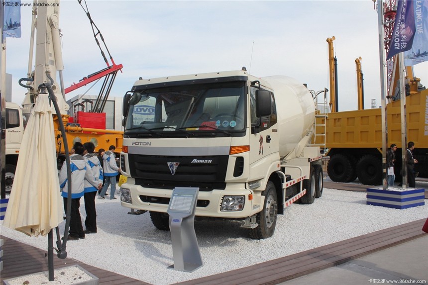 福田單橋攪拌車(chē)展示圖6